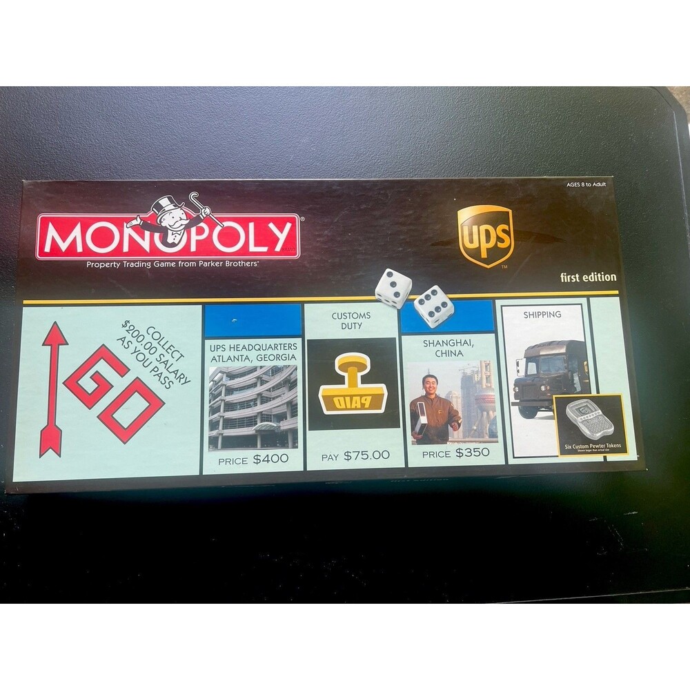 Rare UPS Monopoly First Edition Sealed USAopoly Boardgame